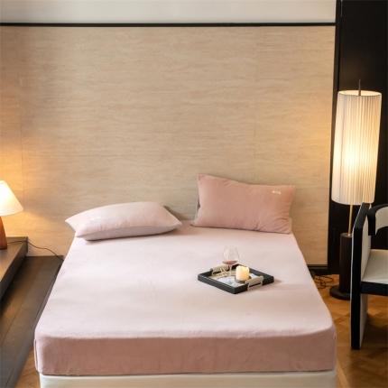 91家纺网 家纺一手货源 找家纺 （总）2023新款双拼牛奶绒床笠