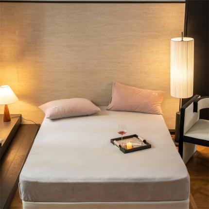 91家纺网 家纺一手货源 找家纺 （总）2023新款双拼牛奶绒床笠