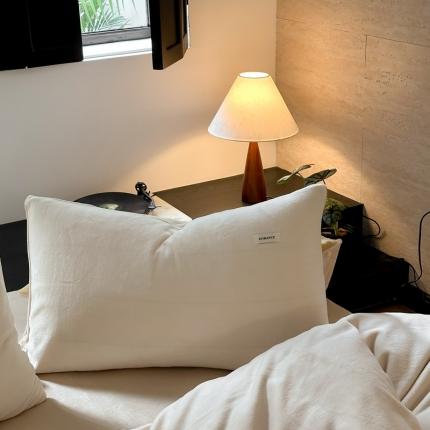 91家纺网 家纺一手货源 找家纺 （总）时光里 2023新款双拼牛奶绒枕套