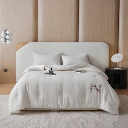 91家纺网 家纺一手货源 找家纺 （总）头等舱 2023新款全棉A类水洗提花100%新疆棉花秋冬被