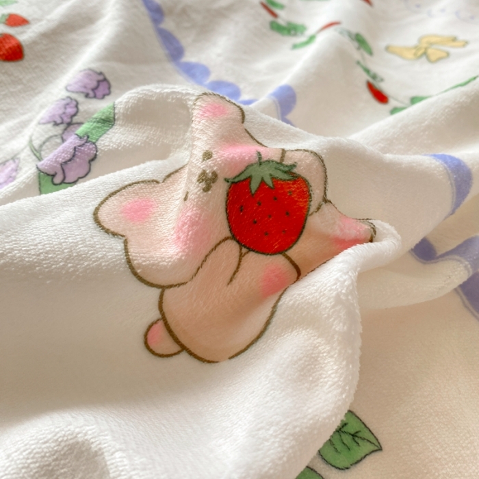 91家纺网 家纺一手货源 找家纺 （总）梦柏家纺 2023新款高克重牛奶绒印花四件套