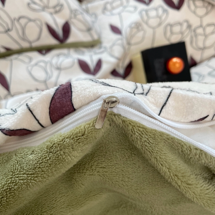 91家纺网 家纺一手货源 找家纺 梦柏家纺 2023新款高克重牛奶绒印花四件套 花海