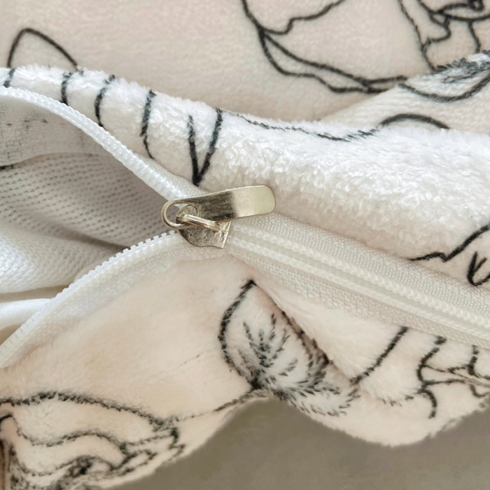 91家纺网 家纺一手货源 找家纺 梦柏家纺 2023新款高克重牛奶绒印花四件套 花艺