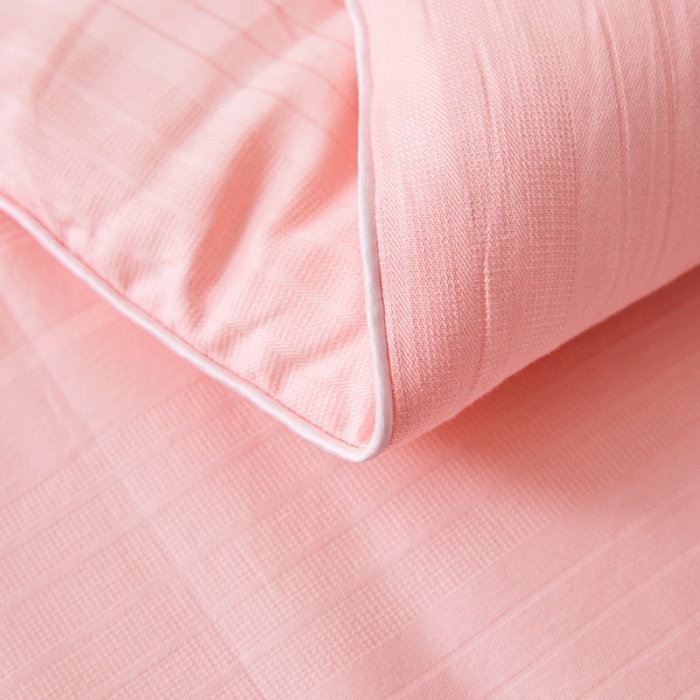 91家纺网 家纺一手货源 找家纺 薇玛仕 2023新款100%澳洲羊毛纯棉羊毛被 粉玉