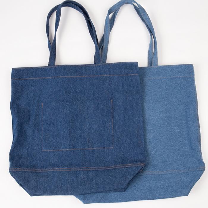 91家纺网 家纺一手货源 找家纺 【牛仔帆布包】日式无印牛仔布包良品大容量手提包学生挎包休闲包男女通勤包