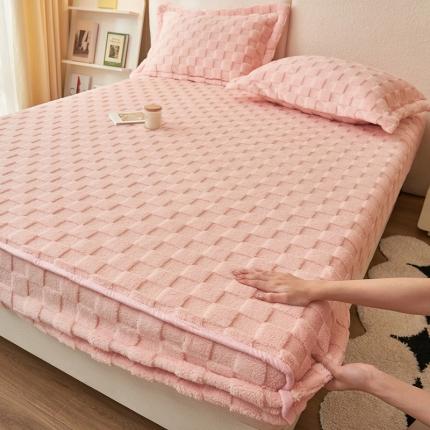 91家纺网 家纺一手货源 找家纺 （总）世纪绒品 2025新款水立方床笠高克重法莱绒牛奶绒贝贝绒珊瑚绒