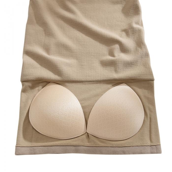 91家纺网 家纺一手货源 找家纺 【美背裹胸】日系无印美背内衣女文胸良品无钢圈胸垫抹胸打底内搭背心吊带