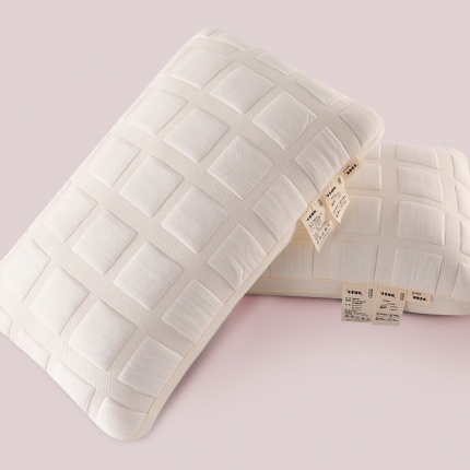 （总）依米娜家纺    新款针织棉吨吨面包枕头枕芯