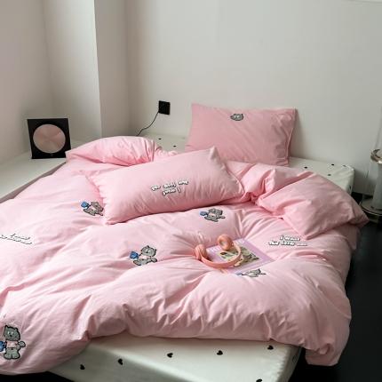 91家纺网 家纺一手货源 找家纺 (总)觅糖 2023秋冬新款水洗棉毛巾绣8色