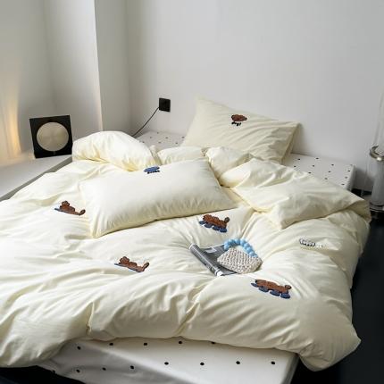 91家纺网 家纺一手货源 找家纺 (总)觅糖 2023秋冬新款水洗棉毛巾绣8色