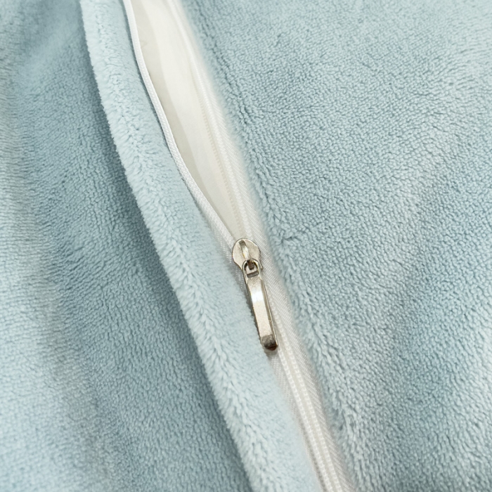 91家纺网 家纺一手货源 找家纺 2025新款牛奶绒雕花四件套-苏黎 蓝色