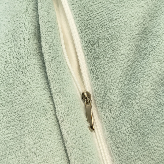 91家纺网 家纺一手货源 找家纺 2025新款牛奶绒雕花四件套-小香 水绿色