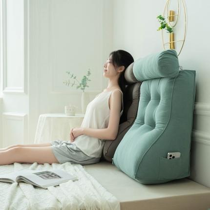 91家纺网 家纺一手货源 找家纺 一兰2023新款可调节靠枕 组合大号