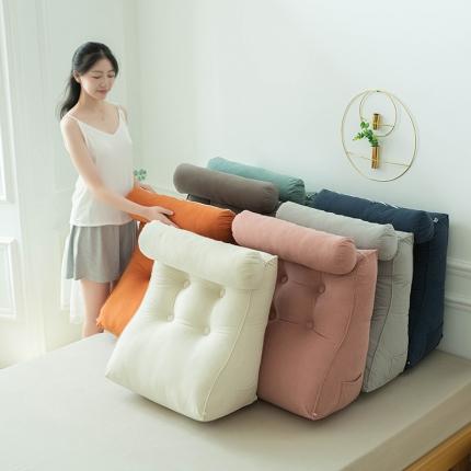 91家纺网 家纺一手货源 找家纺 一兰2023新款可调节靠枕 组合3中号