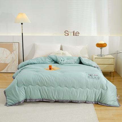 91家纺网 家纺一手货源 找家纺 （总）爱宝被业 2025新款原棉泡泡纱被被子被芯系列