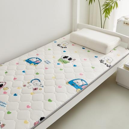 91家纺网 家纺一手货源 找家纺 （总）一禾 2023新款印花磨毛学生床垫