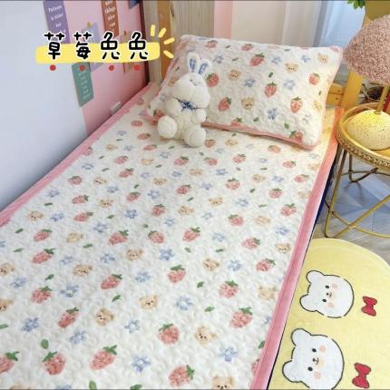 91家纺网 家纺一手货源 找家纺 （总）赫梵茜2023新款多功能秋冬保暖A类牛奶绒床盖三件套