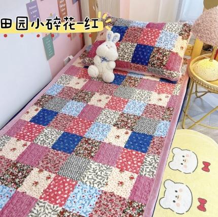 91家纺网 家纺一手货源 找家纺 （总）赫梵茜2023新款多功能秋冬保暖A类牛奶绒床盖三件套