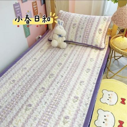 91家纺网 家纺一手货源 找家纺 （总）赫梵茜2023新款多功能秋冬保暖A类牛奶绒床盖三件套