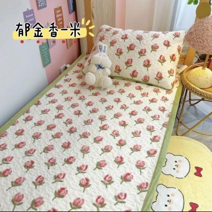 91家纺网 家纺一手货源 找家纺 （总）赫梵茜2023新款多功能秋冬保暖A类牛奶绒床盖三件套