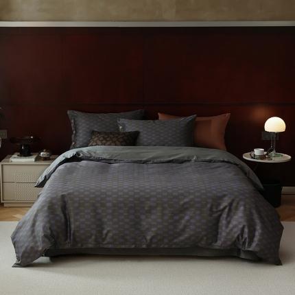 寐眠 2023新款100支长绒棉全棉印花纽扣四件套 魅惑