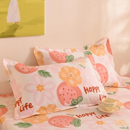 91家纺网 家纺一手货源 找家纺 总甜之梦 2025新款12868全棉印花系列单品枕套