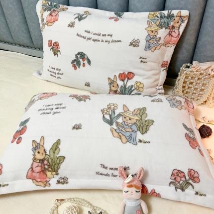 91家纺网 家纺一手货源 找家纺 (总)百寐2023年保暖牛奶绒信封枕套+枕芯组合防静电牛奶绒枕芯保护套