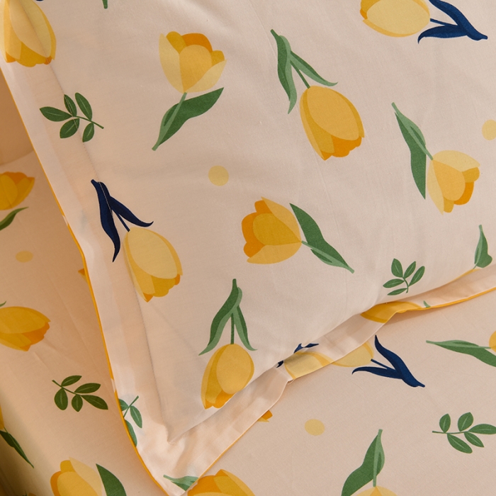 91家纺网 家纺一手货源 找家纺 甜之梦 2025新款12868全棉印花系列单品枕套约定