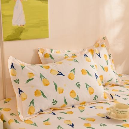 91家纺网 家纺一手货源 找家纺 甜之梦 2025新款12868全棉印花系列单品枕套约定