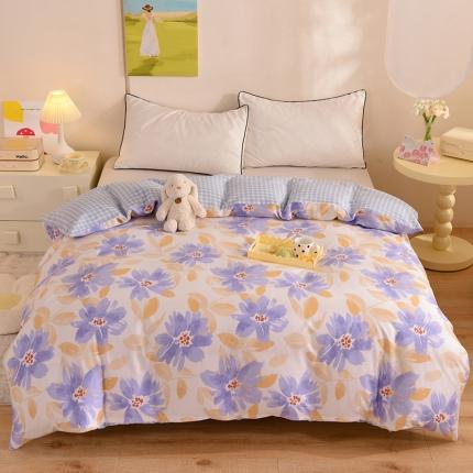 甜之梦 新款12868全棉定制尺寸印花系列单被套花海