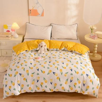 91家纺网 家纺一手货源 找家纺 甜之梦 新款12868全棉定制尺寸印花系列单被套约定