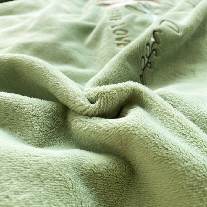 91家纺网 家纺一手货源 找家纺 （总）可以家居 2023新款全消光云绒雅思绒牛奶绒刺绣四件套-漫妮