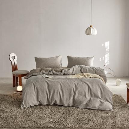 91家纺网 家纺一手货源 找家纺 （总）安莱生活 2023新款A类双层纱全棉锦弈系列四件套