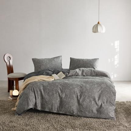 91家纺网 家纺一手货源 找家纺 （总）安莱生活 2023新款A类双层纱全棉锦弈系列四件套