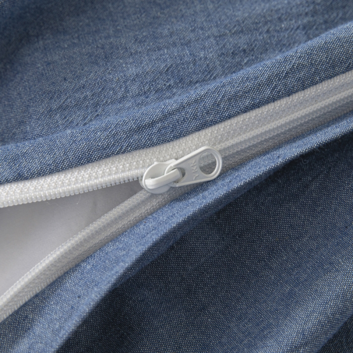 91家纺网 家纺一手货源 找家纺 （总）安莱生活 2023新款A类简约棉麻树叶拼边四件套