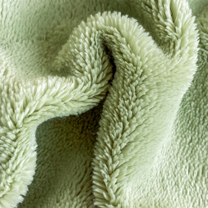 91家纺网 家纺一手货源 找家纺 古吉梦 2023新款牛奶绒刺绣床笠-琳达 琳达-月百绿