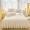 91家纺网 家纺一手货源 找家纺 （总）宜凡家纺 2023新款牛奶绒印花夹棉被套床笠式床裙三件套
