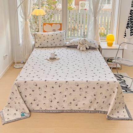 91家纺网 家纺一手货源 找家纺 （总）上喜 热卖莫代尔绒夹棉床盖三件套