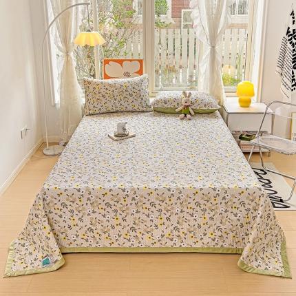 91家纺网 家纺一手货源 找家纺 （总）上喜 热卖莫代尔绒夹棉床盖三件套