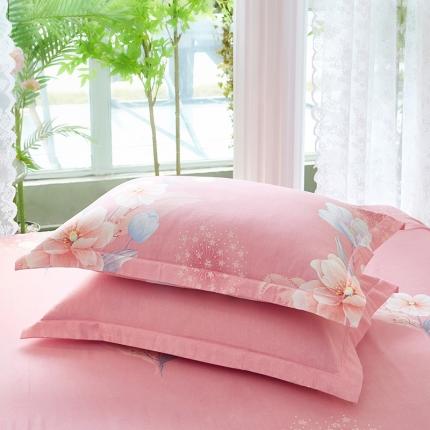 91家纺网 家纺一手货源 找家纺 （总1）安逸家纺 新款全棉枕套加厚生态磨毛学生单枕套一对