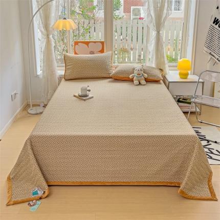 上喜 热卖莫代尔绒夹棉床盖三件套 芳华