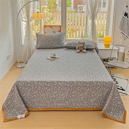 上喜 热卖莫代尔绒夹棉床盖三件套 漫生活