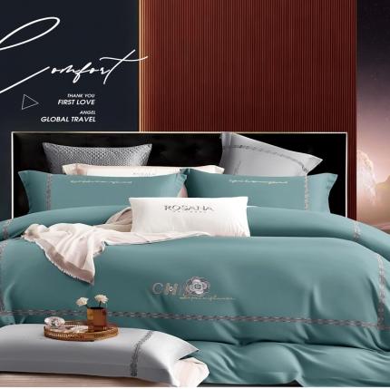 91家纺网 家纺一手货源 找家纺 （总）惠居家 2023新款长绒棉磨毛四件套-莫拉