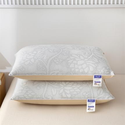 织布人超柔针织云端羊绒纤维羽丝绒枕头护颈枕芯48*74凤凰