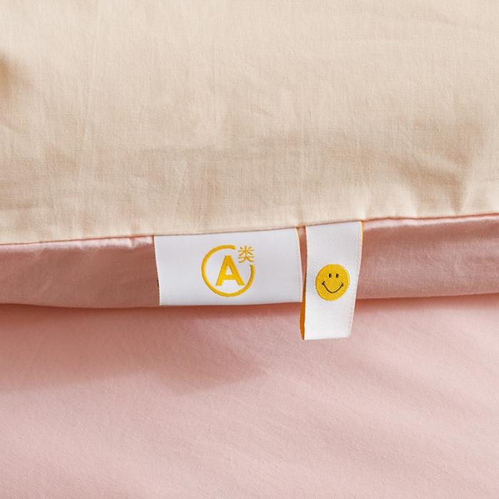 91家纺网 家纺一手货源 找家纺 2023全棉A类40s水洗棉贴布绣花四件套儿童三件套小清新纯棉套件