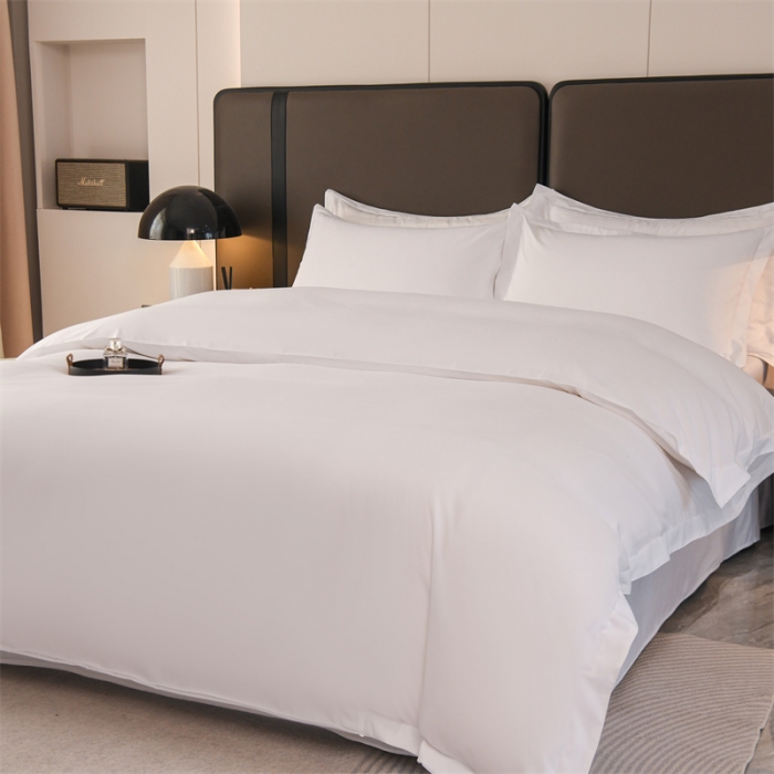 91家纺网 家纺一手货源 找家纺 （总）罗菲尼 2025新款星级酒店纯色四件套