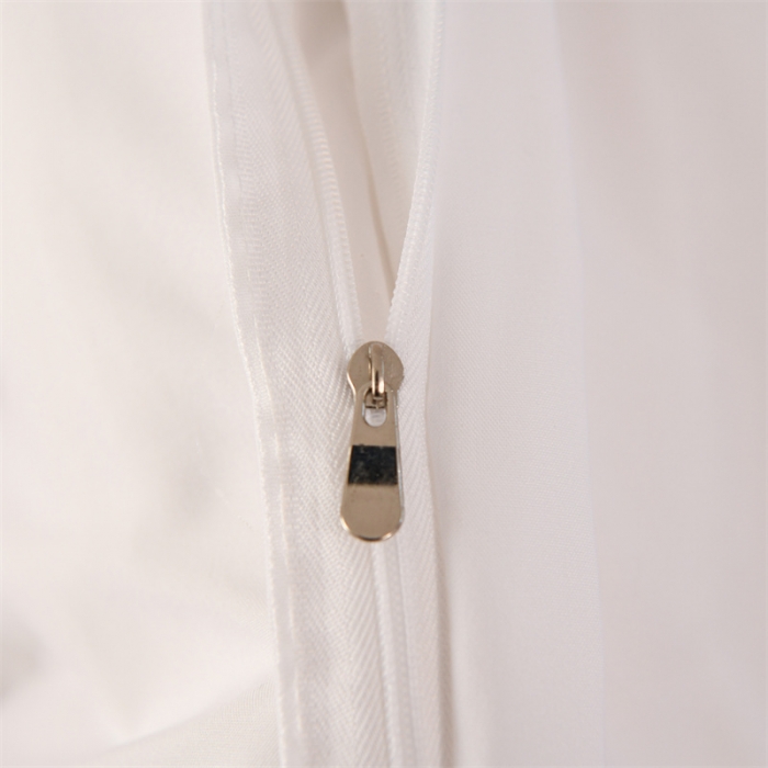 91家纺网 家纺一手货源 找家纺 罗菲尼 2025新款星级酒店纯色四件套 白色