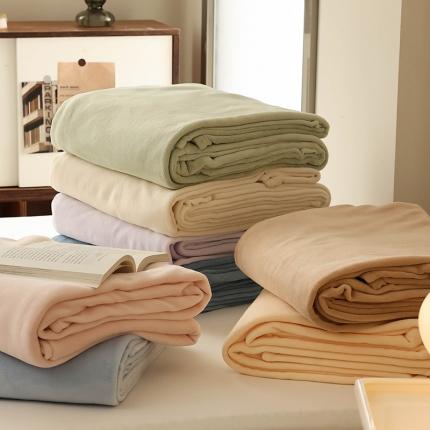 （组合图）Mr.pig猪先生水洗棉 2023新款牛奶绒纯色单品床单