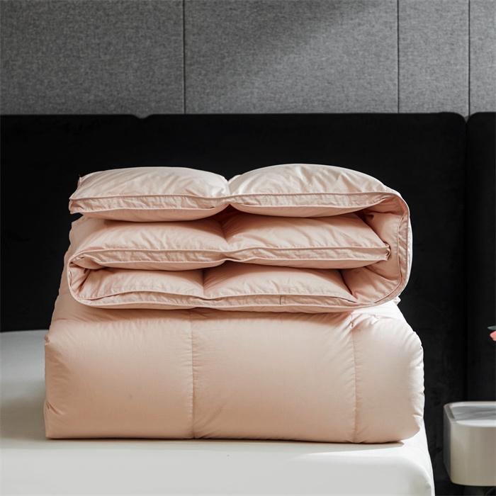 91家纺网 家纺一手货源 找家纺 2024新品95鹅绒被（180支高奢鹅绒被5A绒王