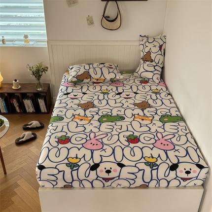 91家纺网 家纺一手货源 找家纺 （总）洋铭区 2023新款全棉单品床笠